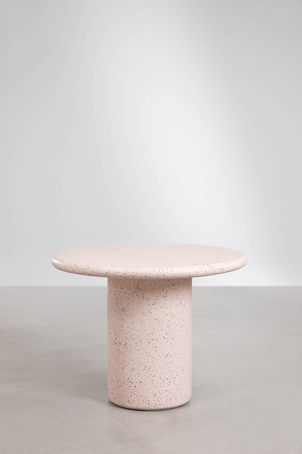 Table de jardin ronde en ciment Emiria, image de la galerie 1