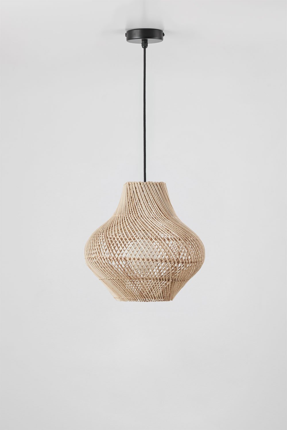 Suspension en rotin Magali, image de la galerie 1