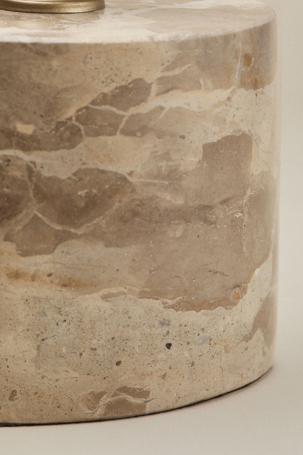 Base de lampe de table en pierre naturelle Orlena, image de la galerie 5