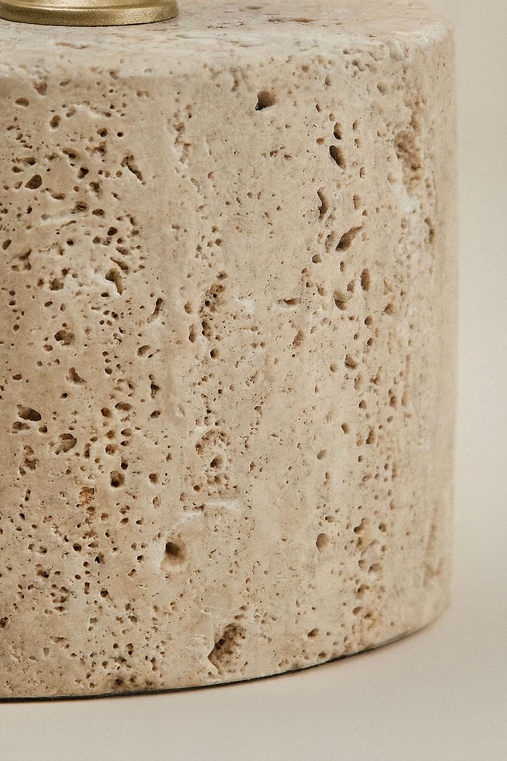 Base de lampe de table en pierre naturelle Orlena, image de la galerie 5