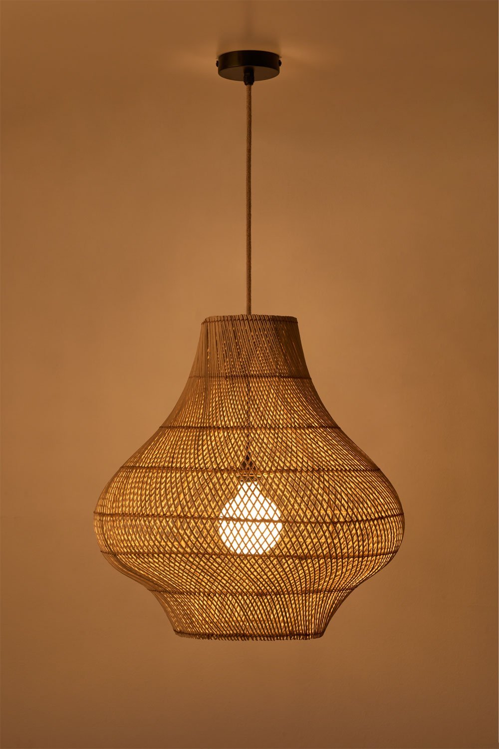 Suspension d'extérieur en rotin Magali, image de la galerie 4