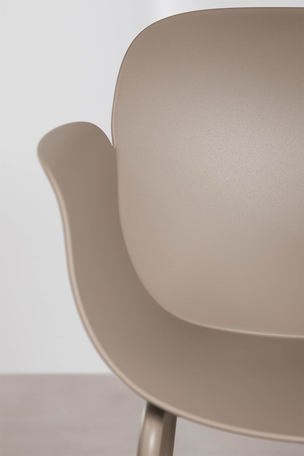 Tabouret de jardin haut en polypropylène et acier Lynette, image de la galerie 4