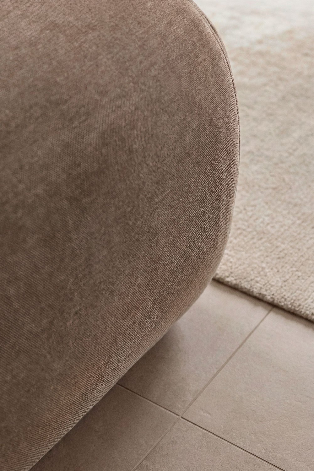 Canapé modulaire 3 pièces en chenille Coquette, image de la galerie 2