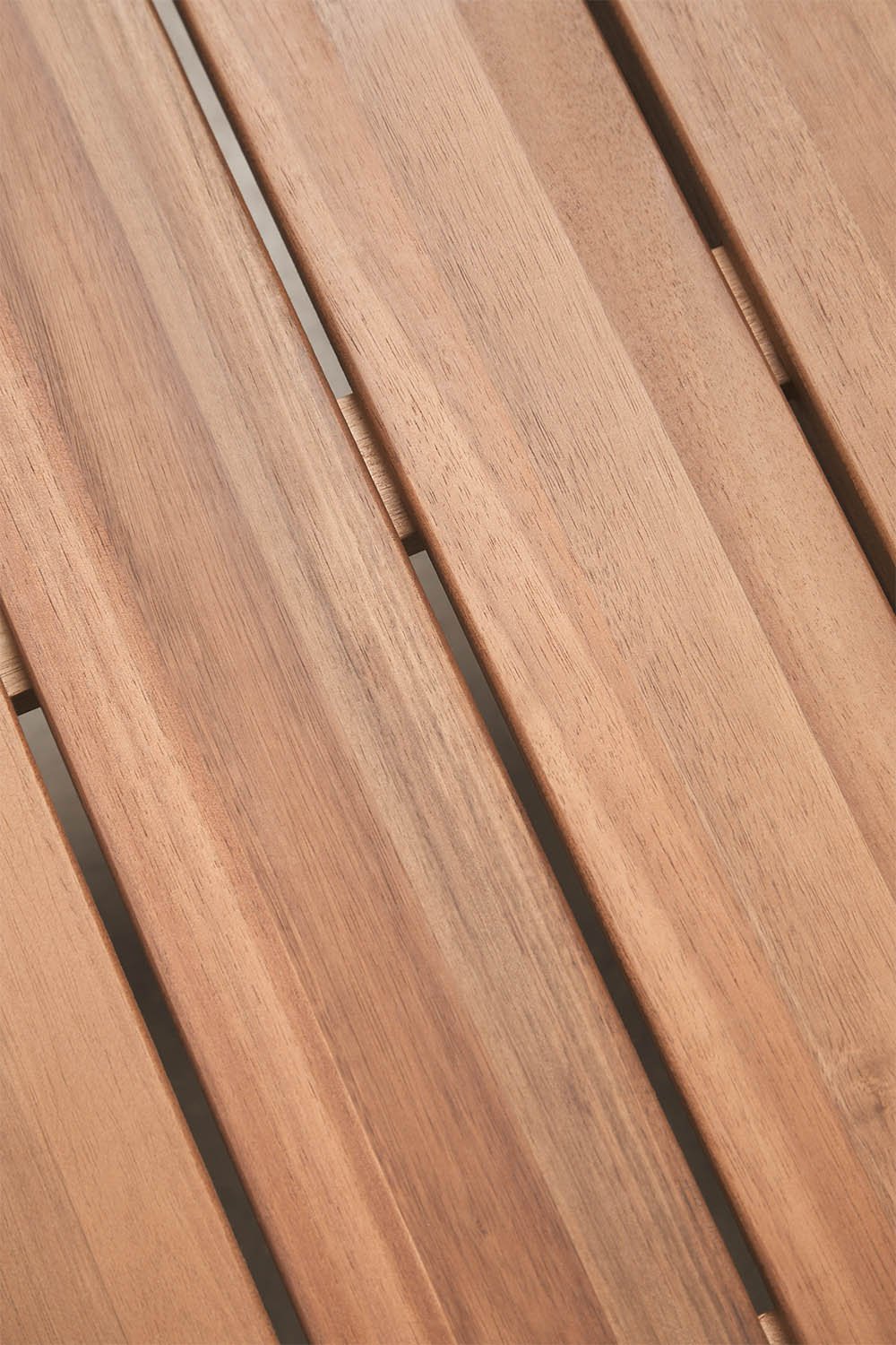 Table basse rectangulaire de jardin 110x60 cm en bois d'acacia Ribeira, image de la galerie 5