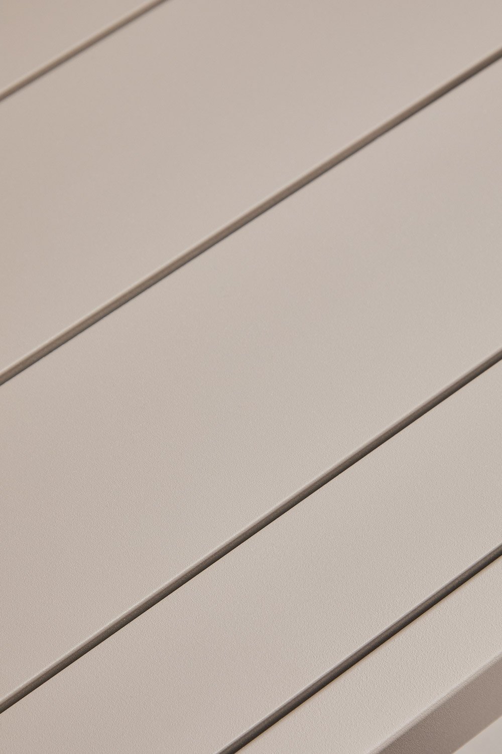 Table de salle à manger rectangulaire extensible en aluminium Karena, image de la galerie 7