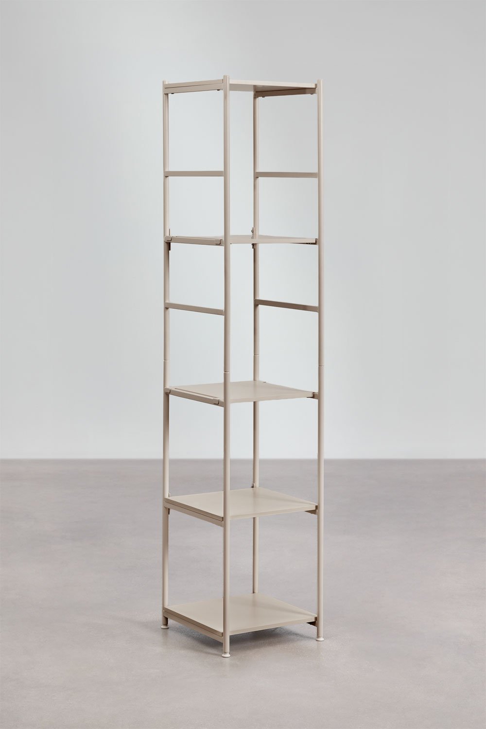 Armoire modulaire ouverte 2 pièces avec étagère en fer Elviah, image de la galerie 6