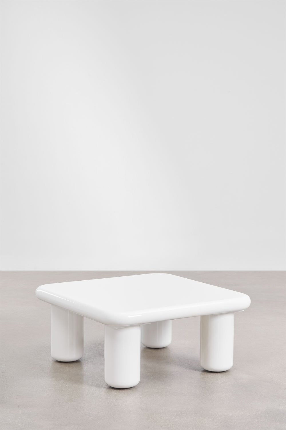 Table d'appoint carrée 80x80 cm en MDF Riverton, image de la galerie 3