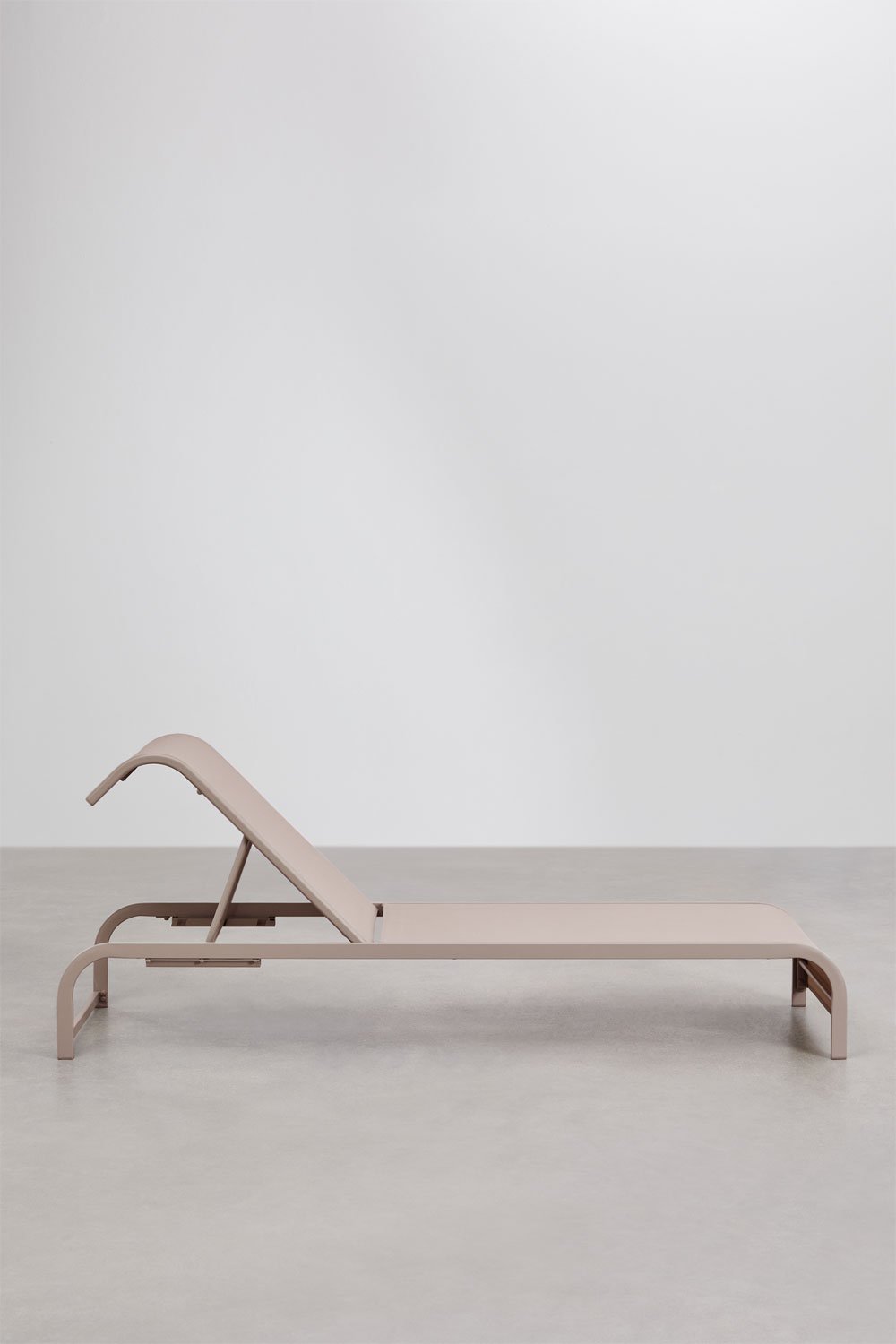 Chaise longue inclinable en acier Marietta, image de la galerie 5