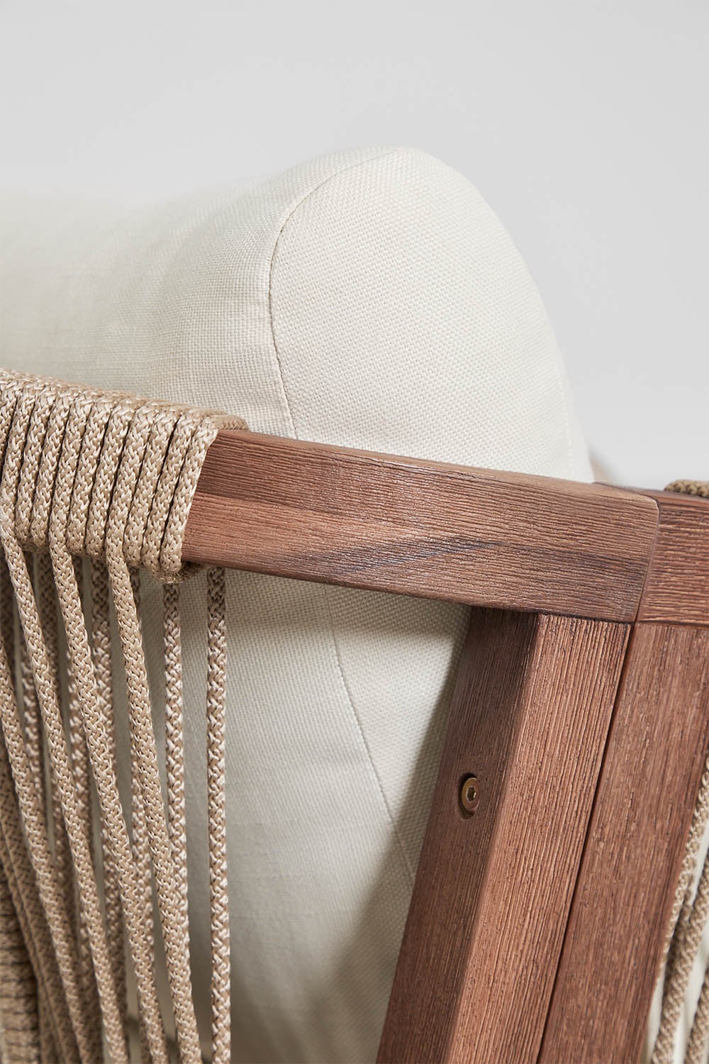 Fauteuil de jardin en bois d'acacia Dubai, image de la galerie 2