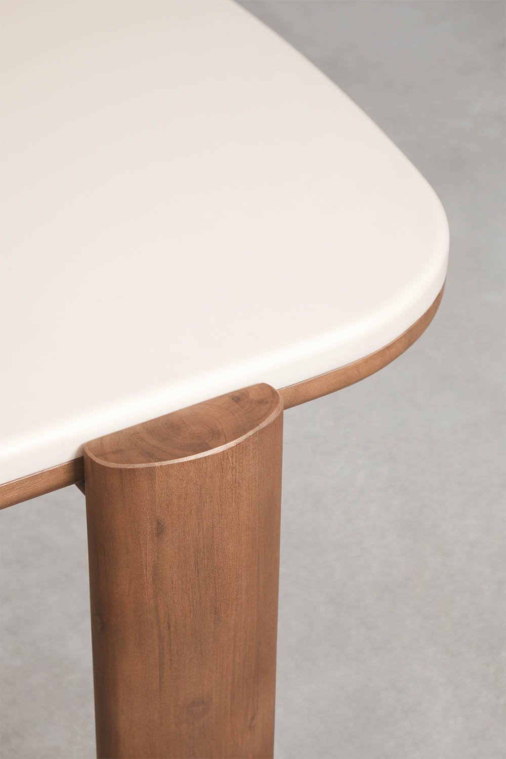 Table à manger rectangulaire 260x115 cm en bois d'acacia Vetra, image de la galerie 4