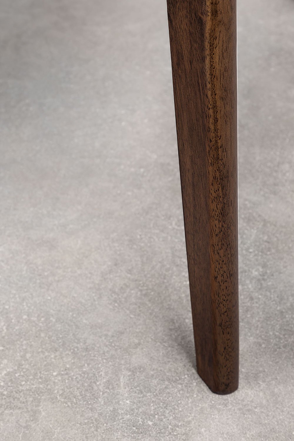 Table à manger rectangulaire en MDF et bois d'hévéa Kerhen, image de la galerie 6