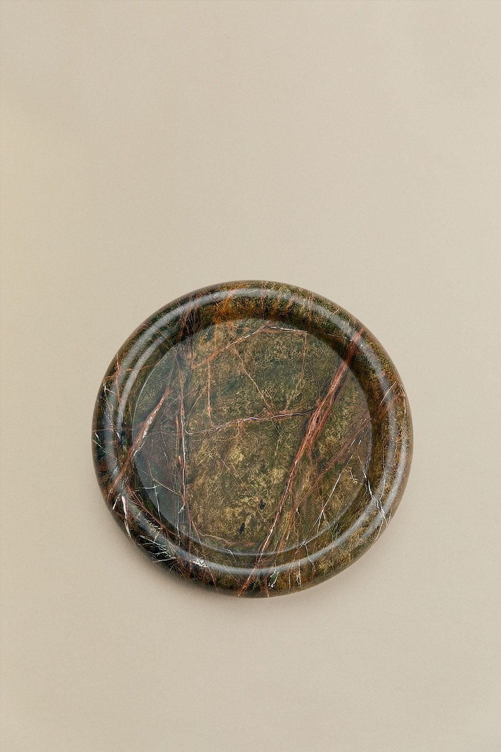 Vidé-poche rond Ø20 cm en marbre Velmar, image de la galerie 3