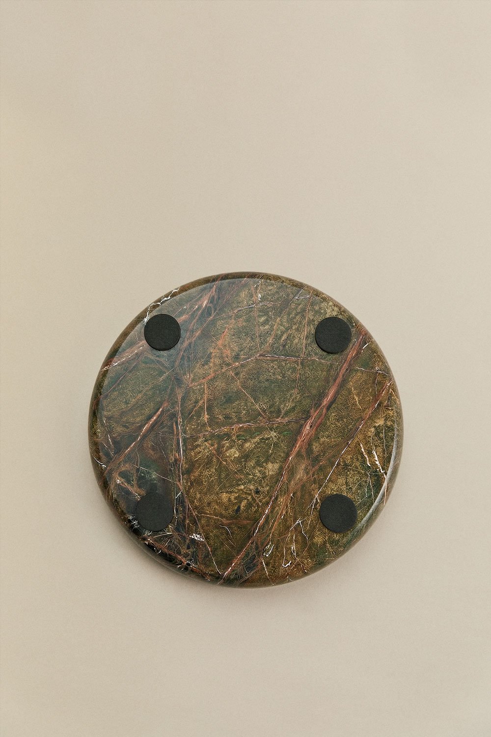 Vidé-poche rond Ø20 cm en marbre Velmar, image de la galerie 6