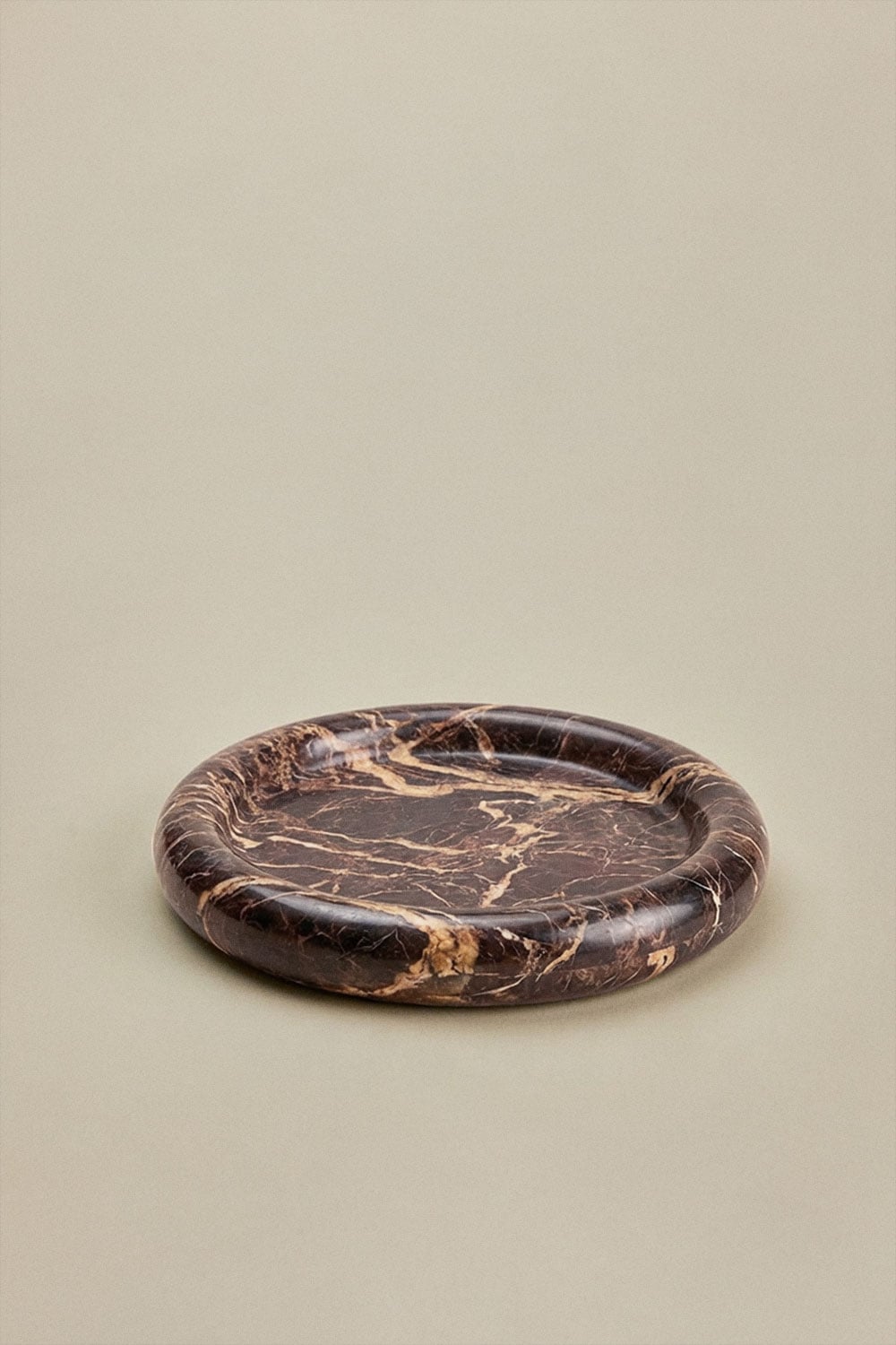 Vidé-poche rond Ø20 cm en marbre Velmar, image de la galerie 4