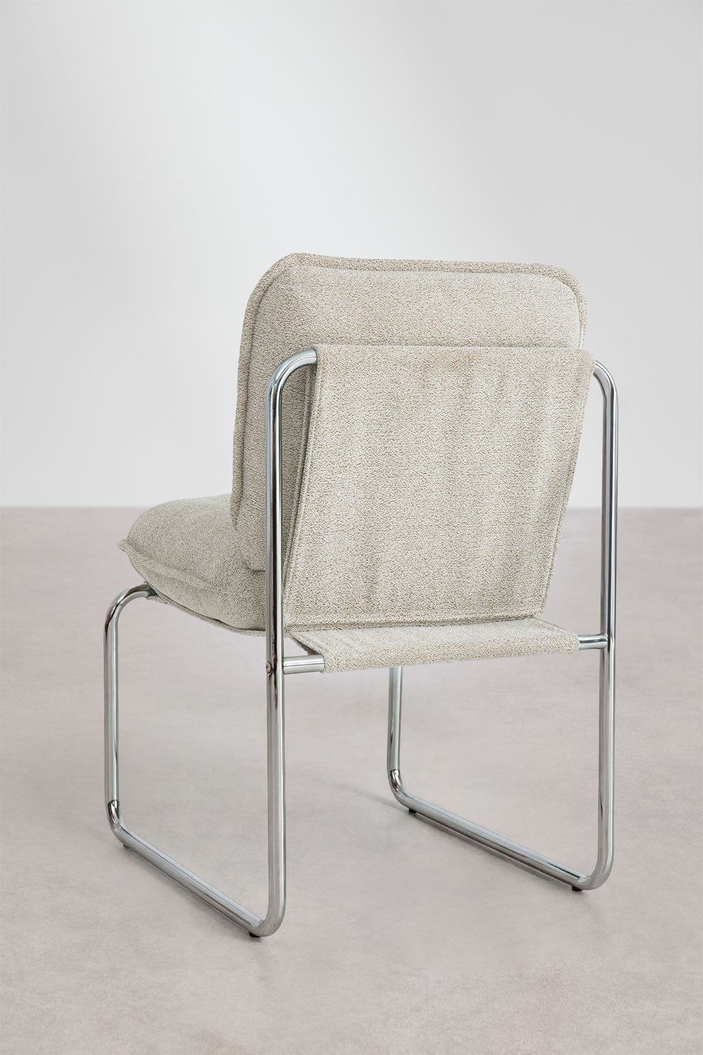 Pack de 4 chaises de salle à manger rembourrées Matilda, image de la galerie 5