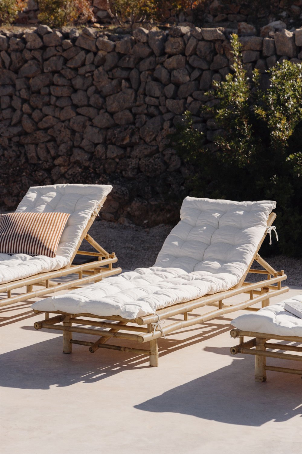 Chaise longue en bambou Gossy, image de la galerie 1