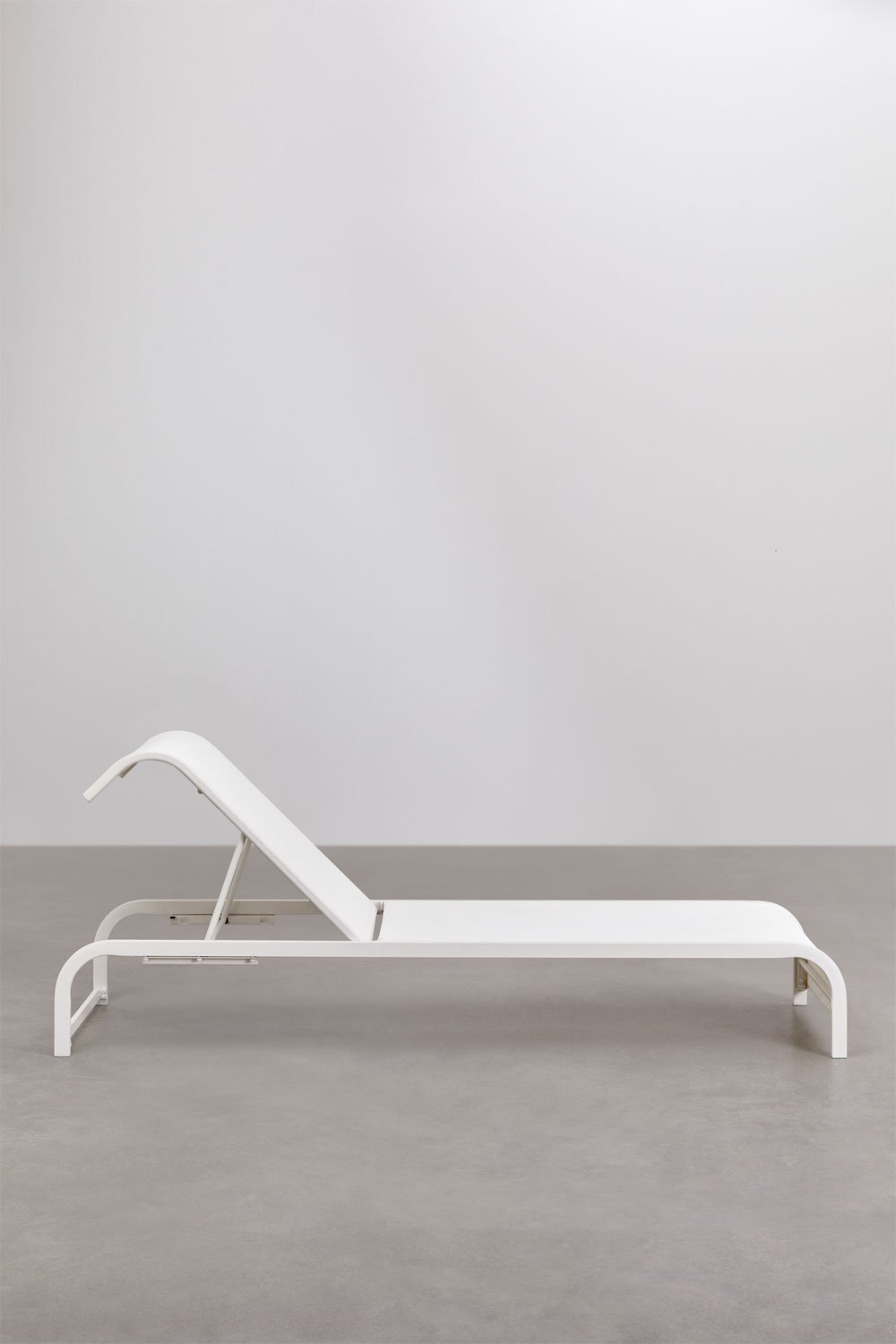 Chaise longue inclinable en acier Marietta, image de la galerie 4