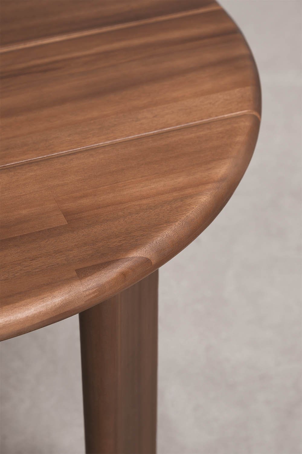 Table de jardin ovale 240x100 cm en bois d'acacia Uleno, image de la galerie 6