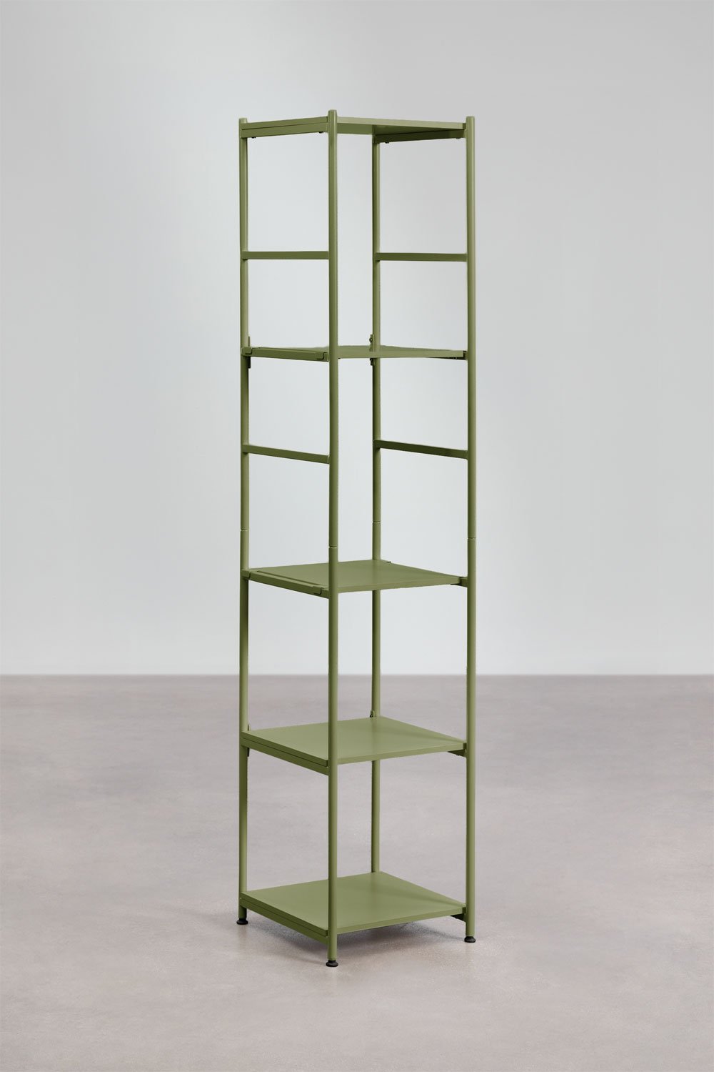 Armoire modulaire ouverte 2 pièces avec étagère en fer Elviah, image de la galerie 5