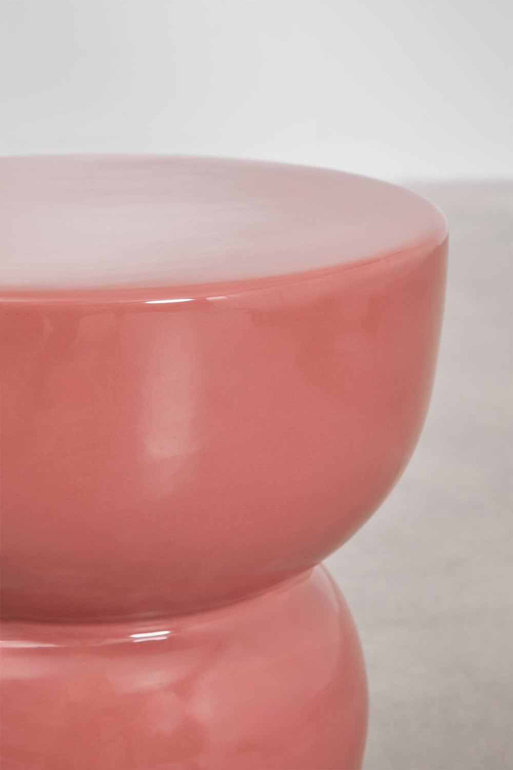 Table d'appoint ronde Ø35 cm en dolomite Tiyi, image de la galerie 4