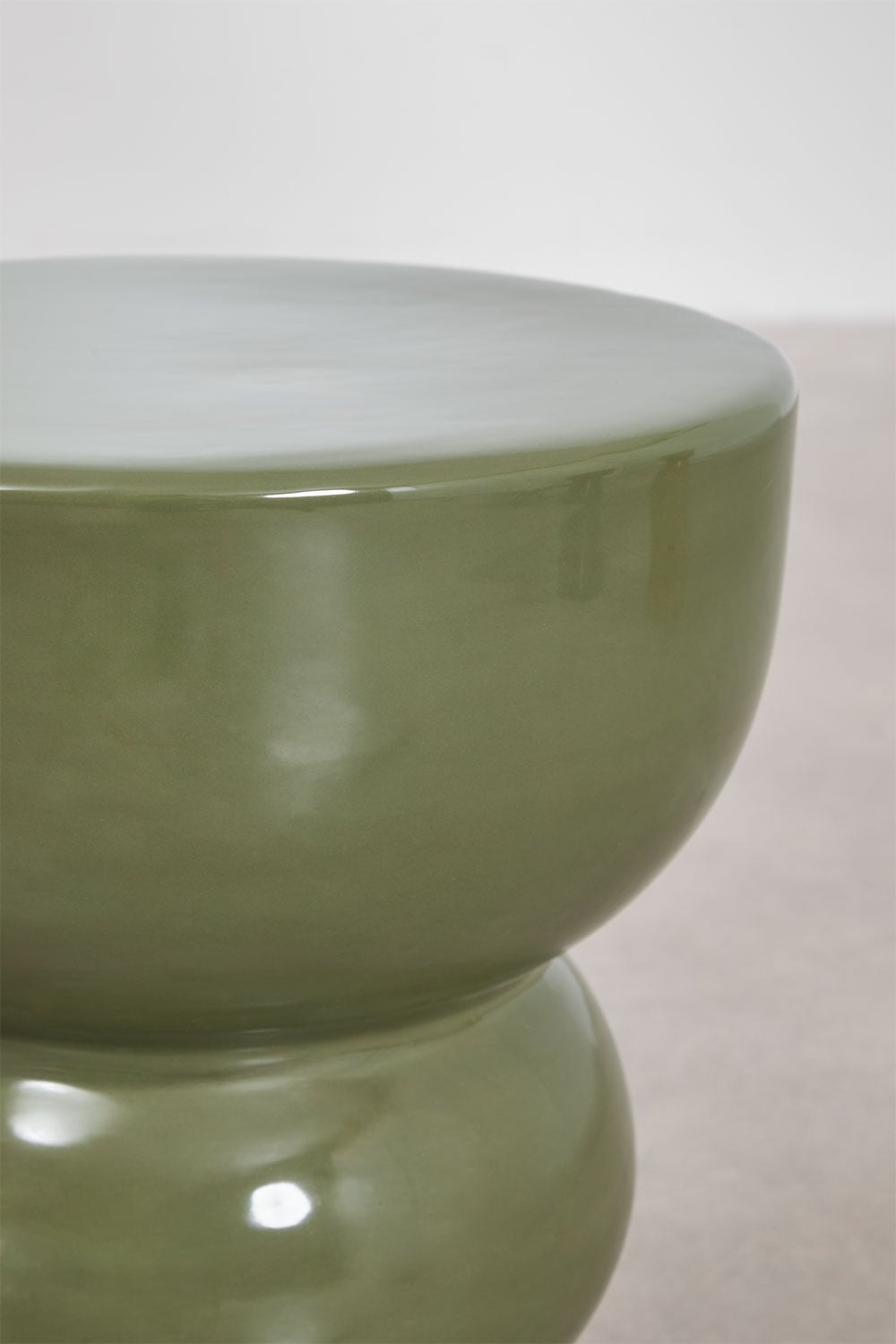 Table d'appoint ronde Ø35 cm en céramique Tiyi, image de la galerie 4