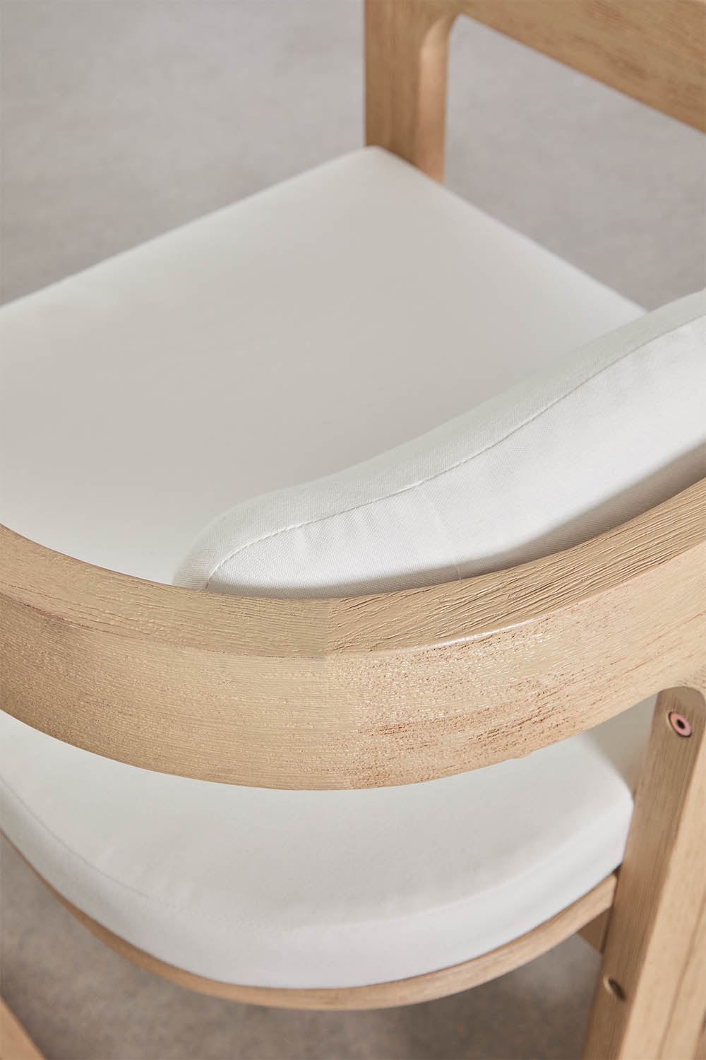 Pack de 4 chaises de salle à manger en bois d'eucalyptus Selira, image de la galerie 4