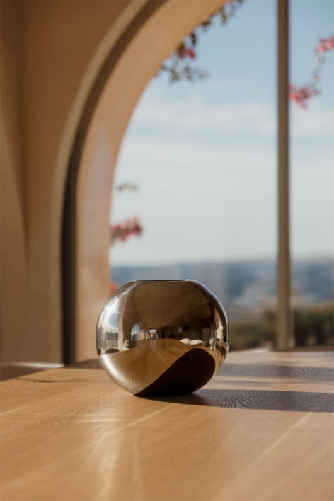 Vase en acier inoxydable Brania