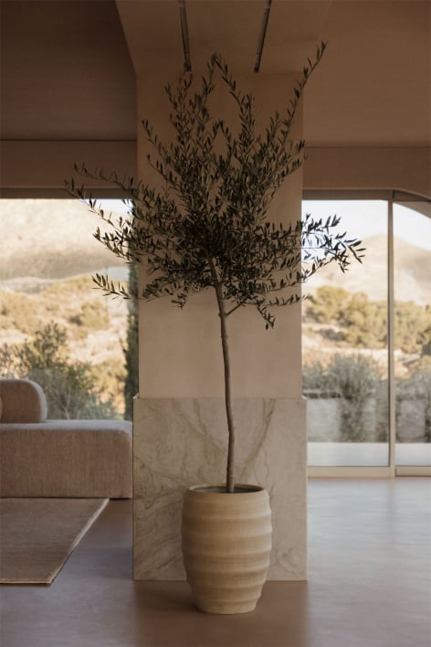 Porte-plante en ciment Gabe