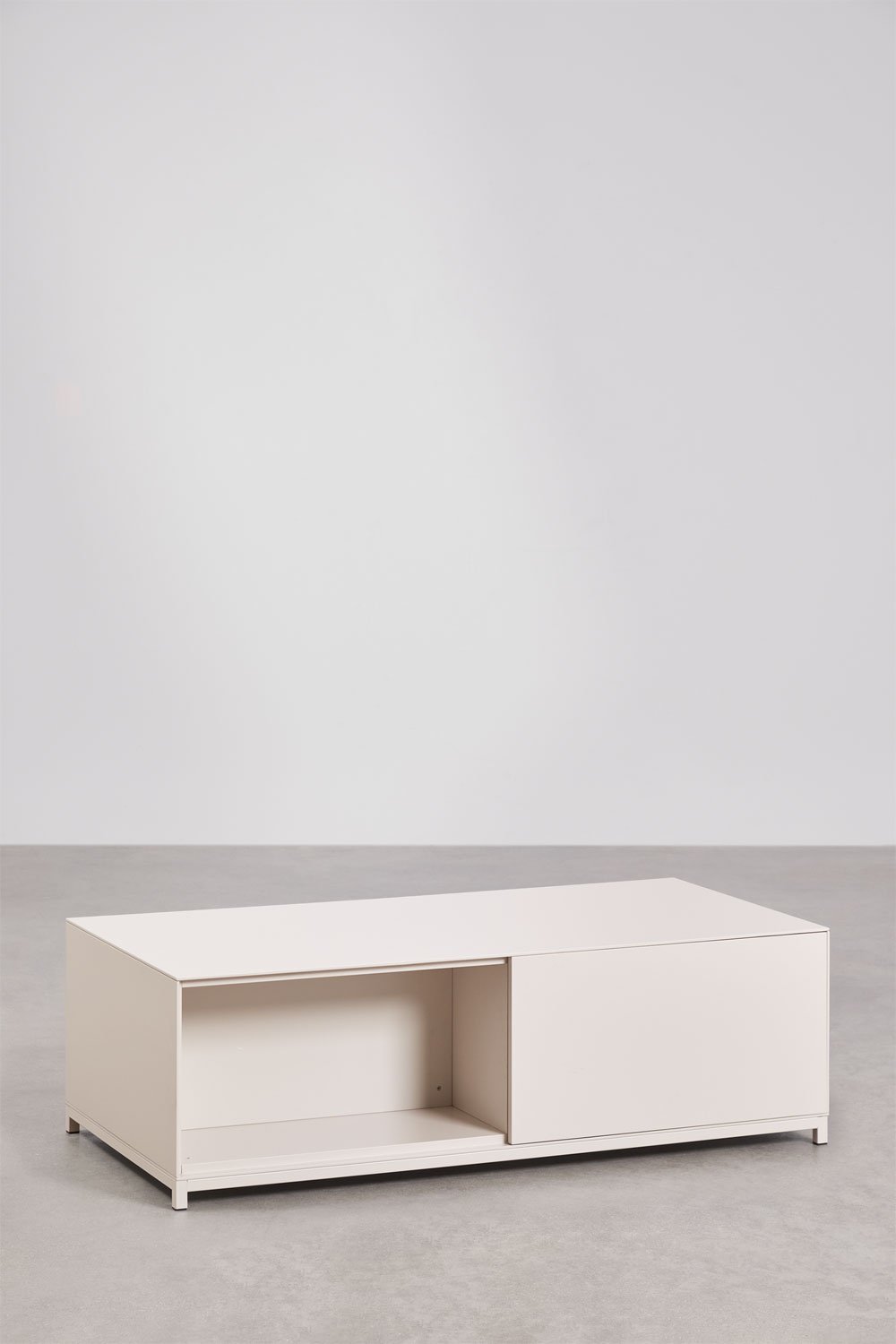 Table basse rectangulaire 120x60 cm en MDF Kivora, image de la galerie 4