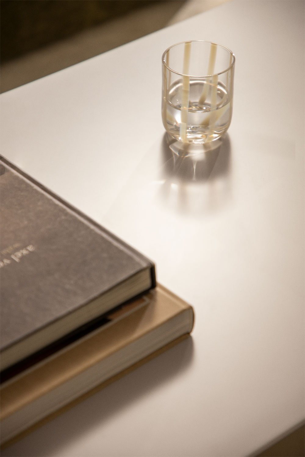 Table basse rectangulaire 120x60 cm en MDF Kivora, image de la galerie 3