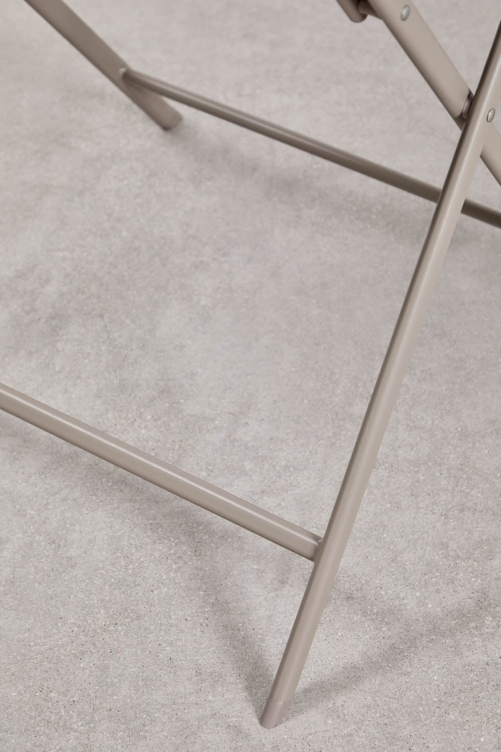 Table de cuisine carrée 60x60 cm pliante en acier Tamarit, image de la galerie 4