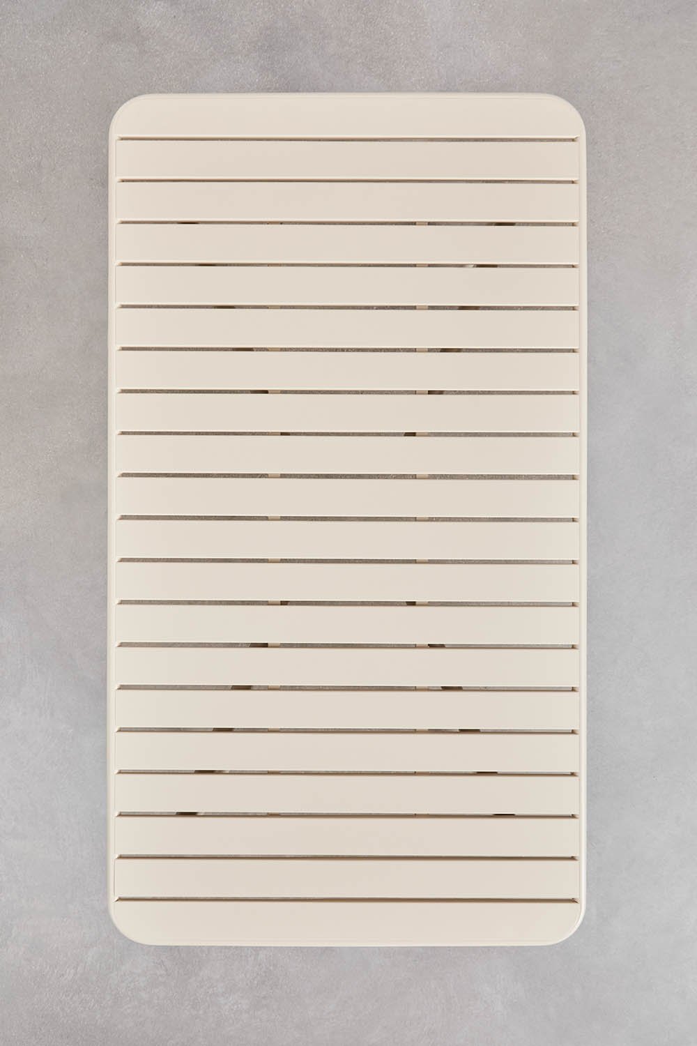 Table de jardin rectangulaire 160x90 cm en acier Florida, image de la galerie 6