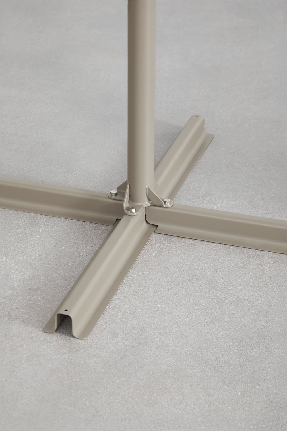 Parasol Ø295 cm en tissu et aluminium Salina, image de la galerie 7