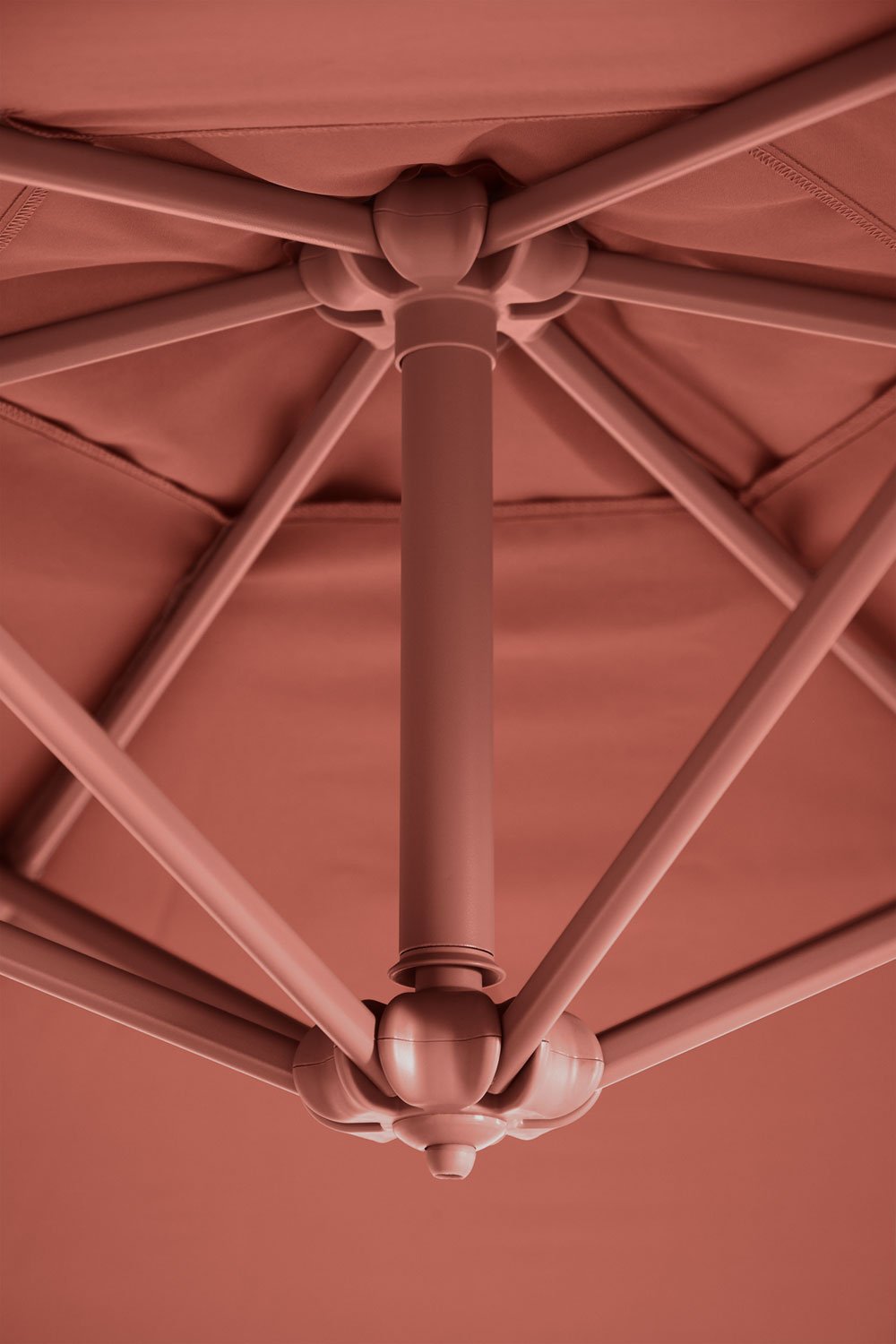 Parasol Ø295 cm en tissu et aluminium Salina, image de la galerie 4