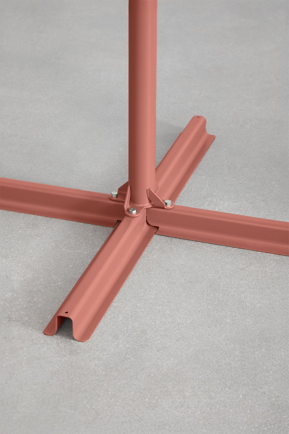 Parasol Ø295 cm en tissu et aluminium Salina, image de la galerie 7