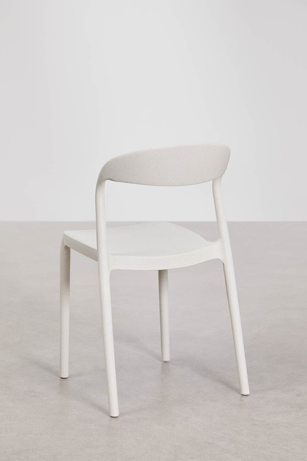 Pack de 4 chaises de salle à manger empilables en polypropylène Brenza, image de la galerie 3