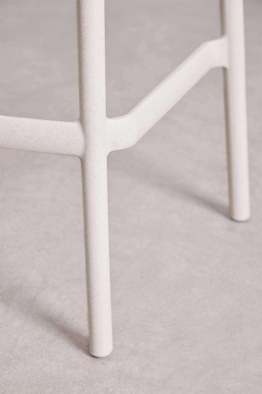 Tabouret de jardin haut empilable en polypropylène Brenza, image de la galerie 5