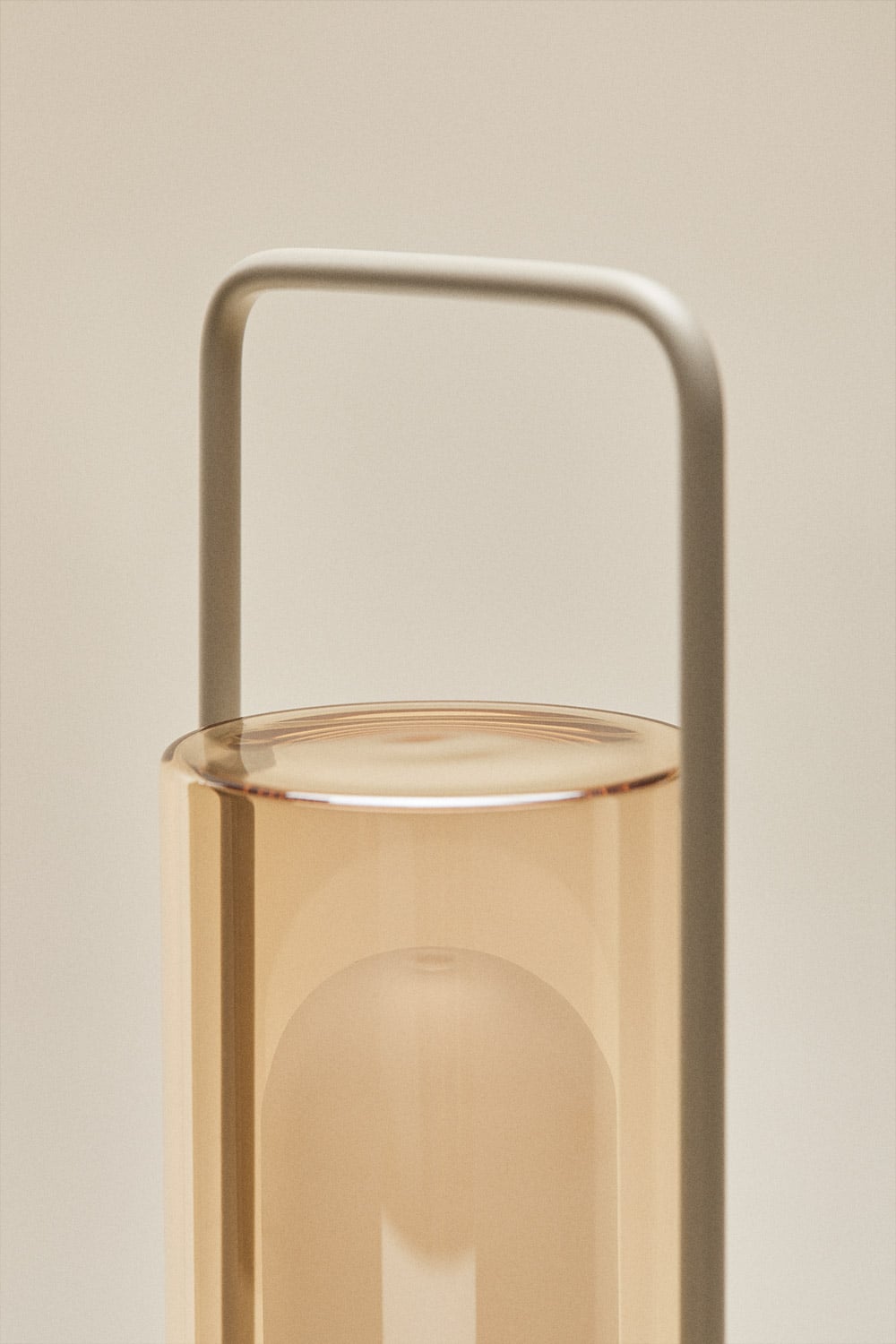 Lampe de table LED sans fil en fer et verre Sorlix, image de la galerie 4