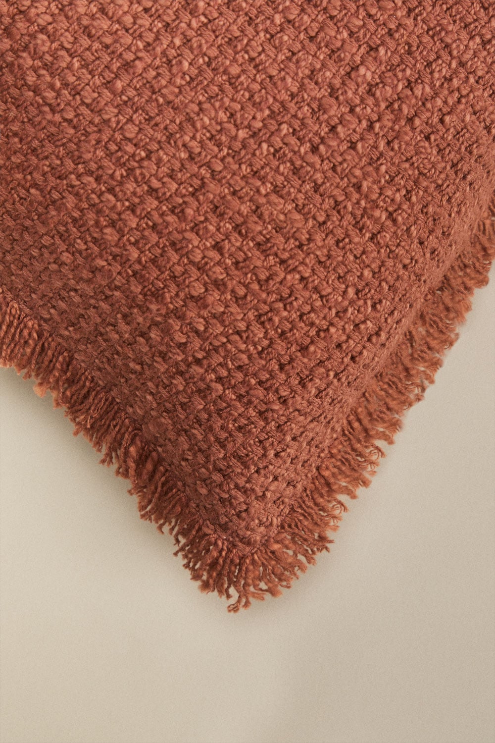 Coussin carré 45x45 cm en coton Seyrig, image de la galerie 4