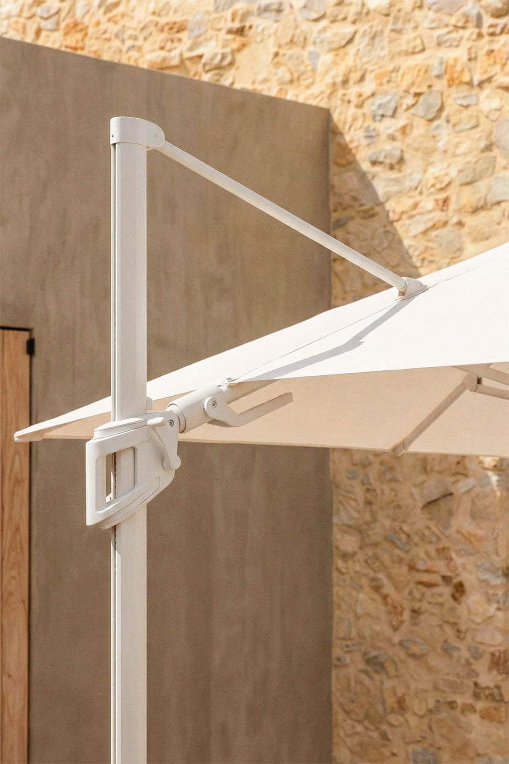 Parasol en tissu et aluminium Hydra, image de la galerie 2