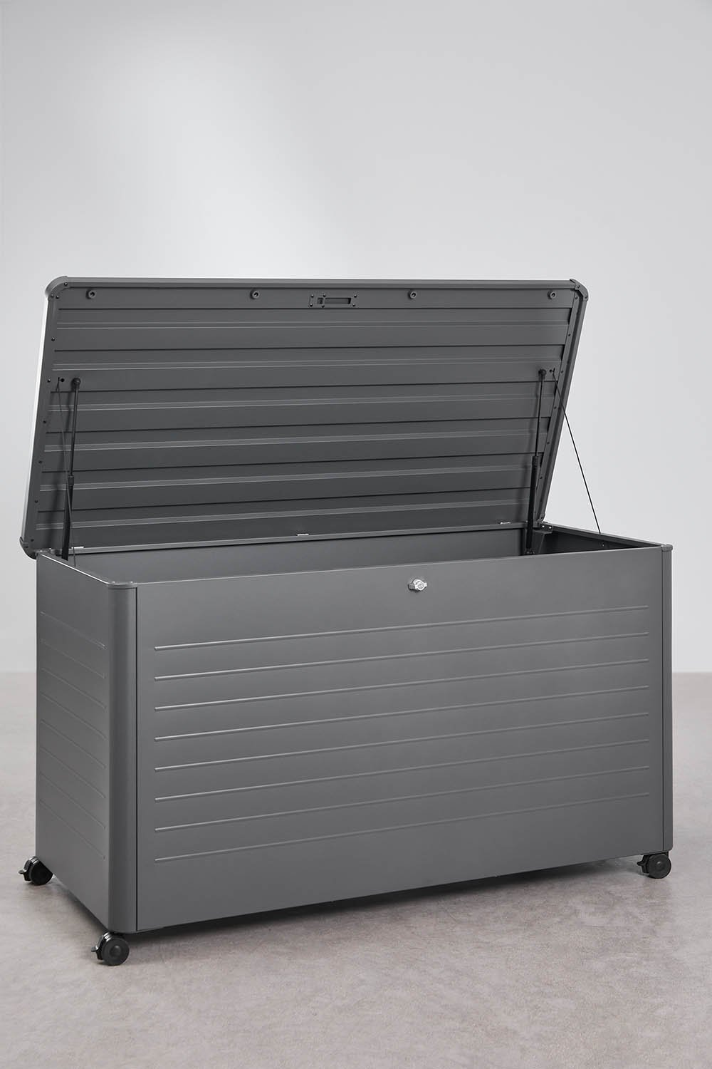 Coffre de rangement pour jardin en acier Forzan, image de la galerie 2