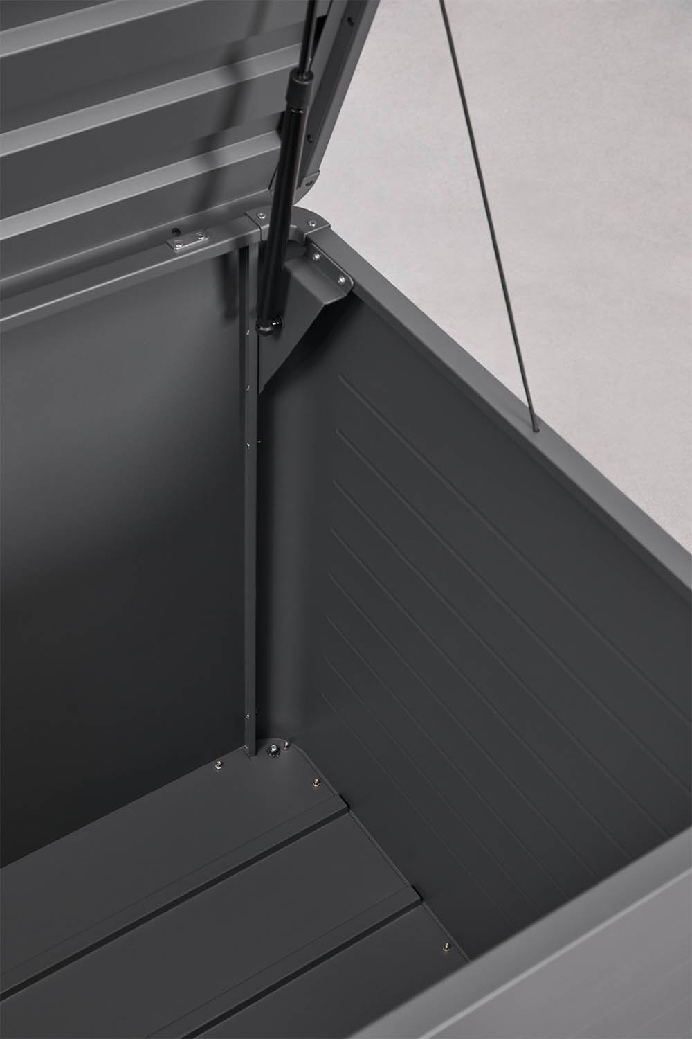 Coffre de rangement pour jardin en acier Forzan, image de la galerie 6