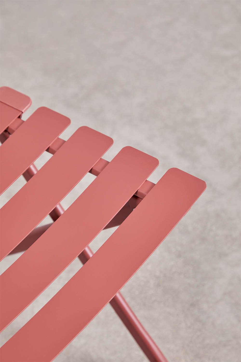 Pack de 2 chaises de salle à manger pliantes en acier Tamarit, image de la galerie 6