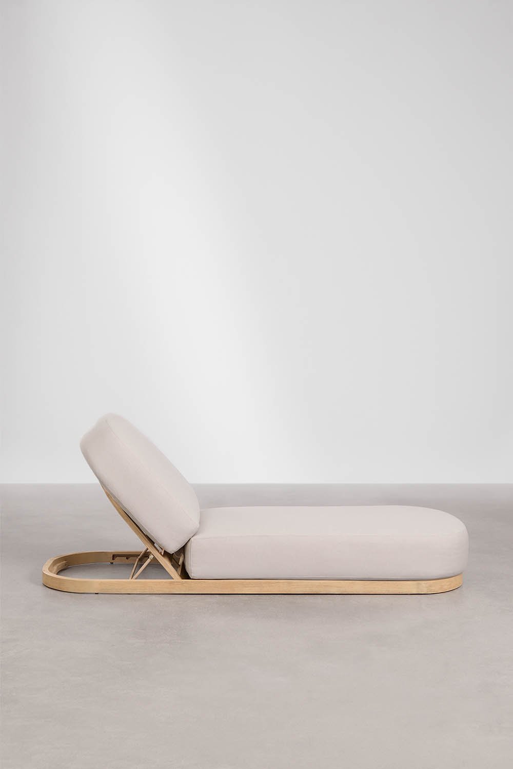 Pack de 2 chaises longues inclinables en bois d'acacia Verona, image de la galerie 3