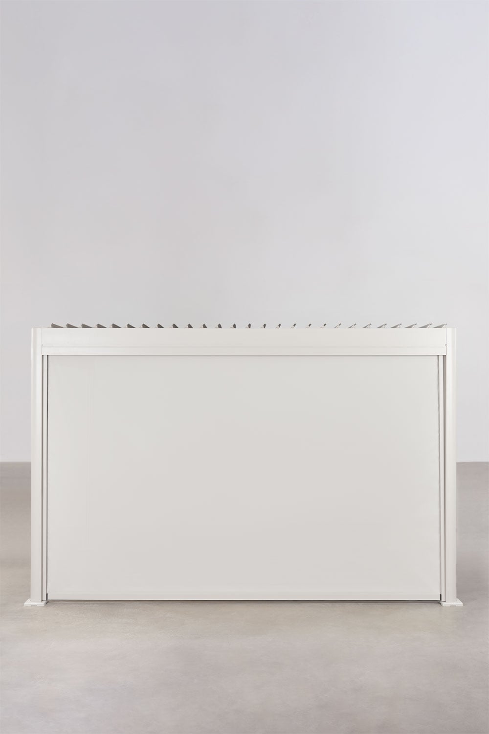 Store latéral pour pergola bioclimatique en aluminium avec lames Druvia, image de la galerie 3