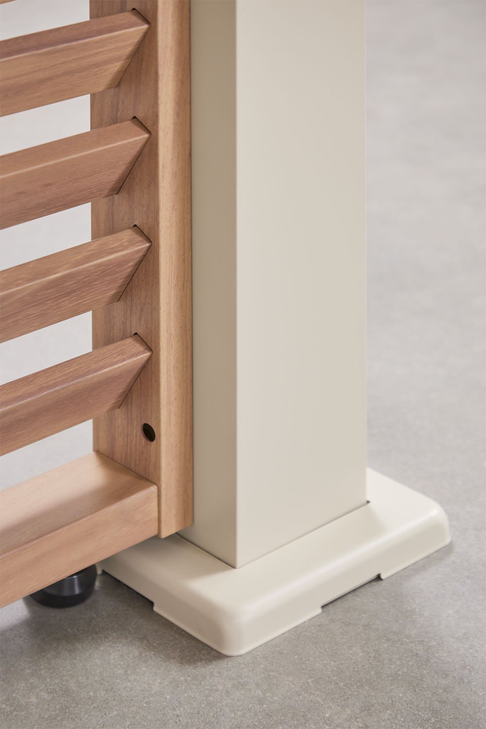 Pack de 4 panneaux latéraux pour pergola bioclimatique à lames en aluminium Druvia, image de la galerie 3