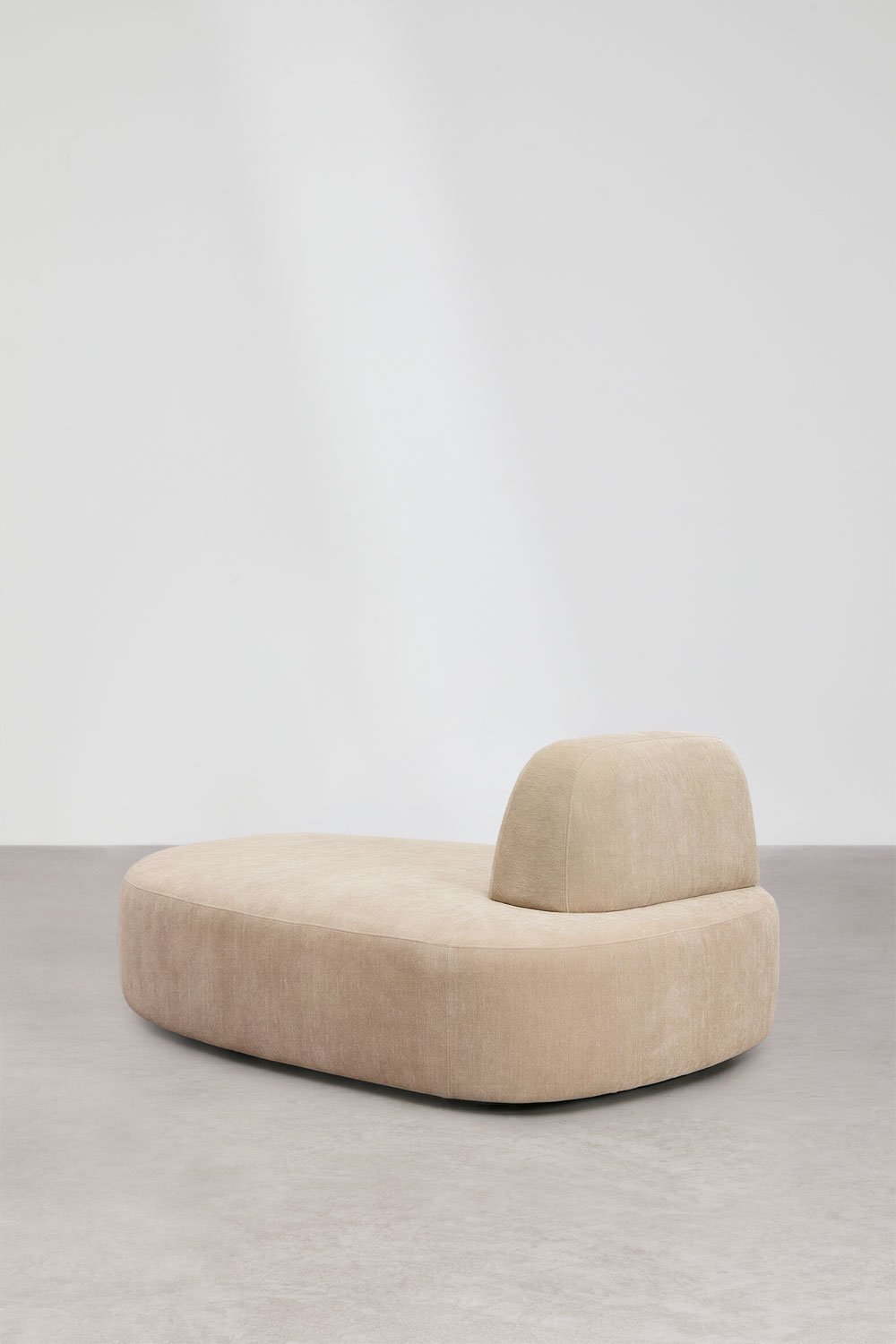 Module chaise longue pour canapé modulaire tapissé Giorgia, image de la galerie 4