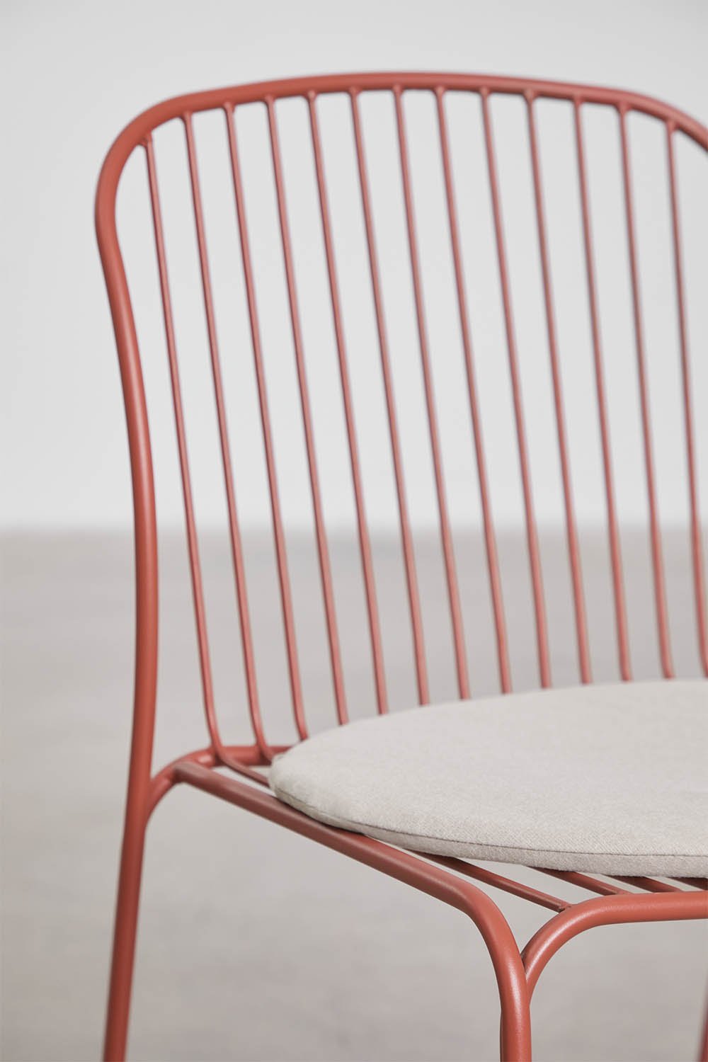 Chaise de salle à manger en acier Anerina, image de la galerie 4