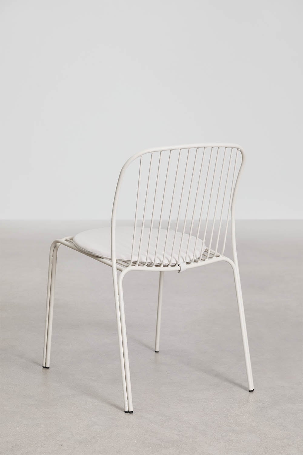 Pack de 4 chaises de salle à manger en acier Anerina, image de la galerie 3