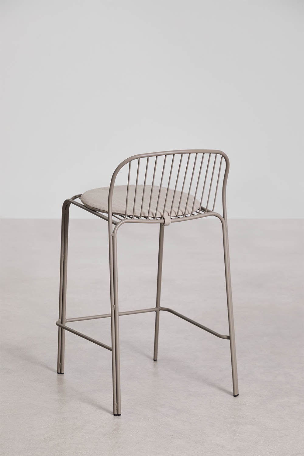 Tabouret de jardin haut en acier Anerina, image de la galerie 5